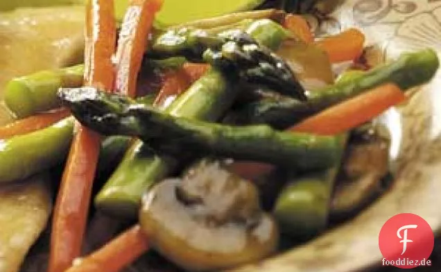 Gebratener Spargel