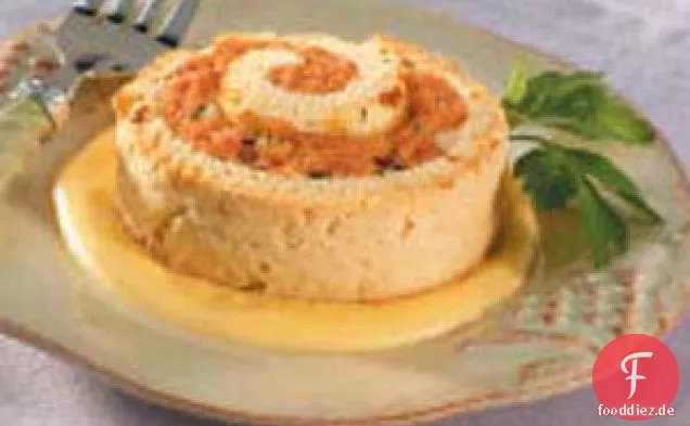 Keks-Schinken-Spiralen