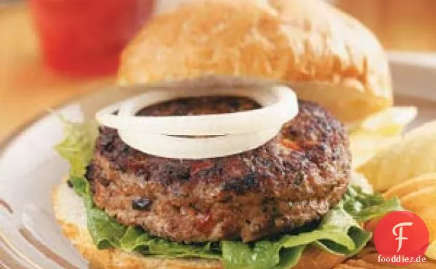 Puten-Bohnen-Burger