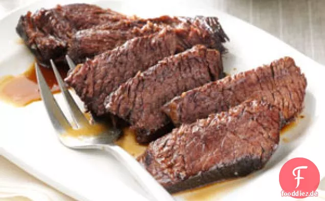 Marinierter Rinderschmorbraten
