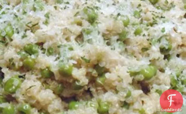 Quinoa mit Erbsen
