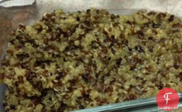Knoblauch-Quinoa