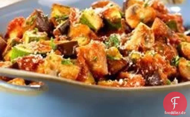 Ratatouille mit geröstetem Gemüse