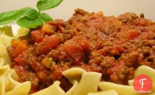 Bolognese aus dem Slow Cooker