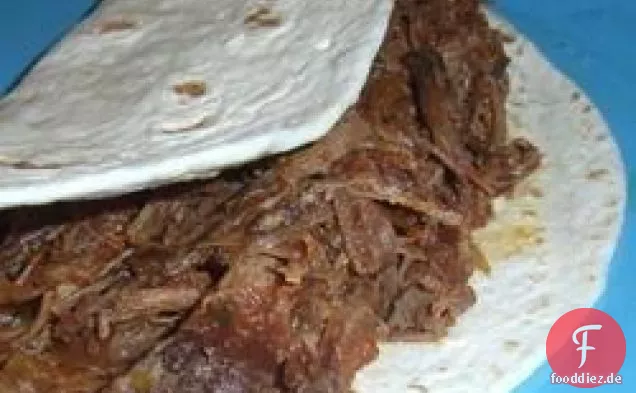 Geschnetzeltes Tri-Tip für Tacos im Slow Cooker