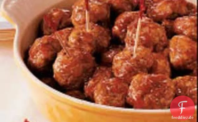 Süß-scharfe Wurstfrikadellen