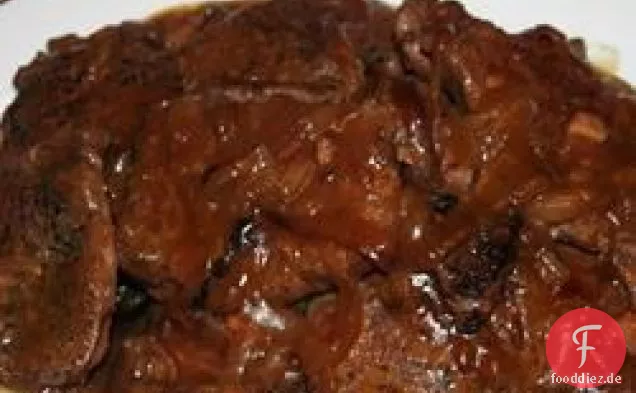 Würzige Hühnchensteaks mit Soße