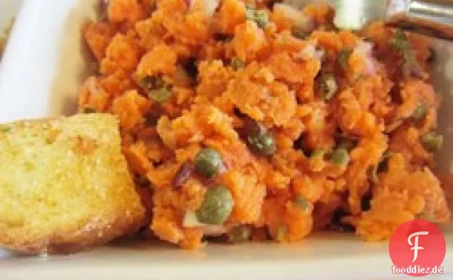 Lachs-Tatar-Aufstrich