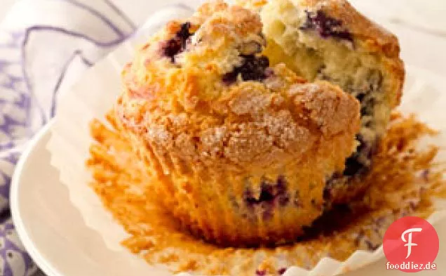Jumbo-Blaubeermuffins