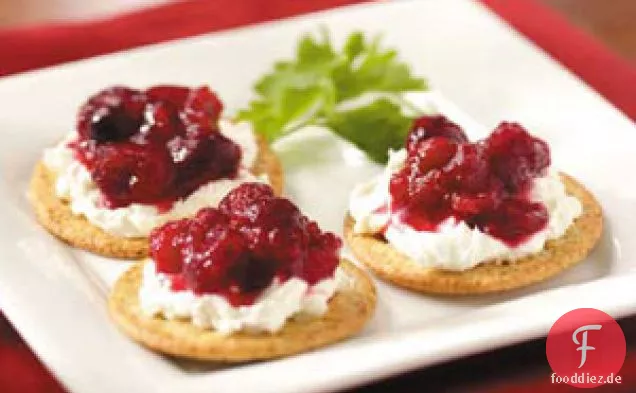Pikante Cranberry-Vorspeise