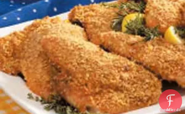 Knuspriges Hähnchen aus dem Ofen