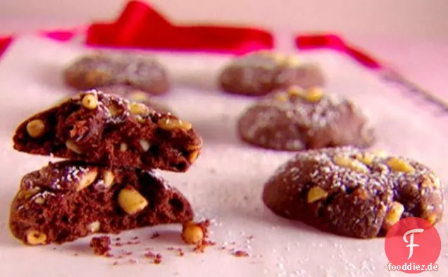 Chocolate Chunk Cookies mit Pinienkernen