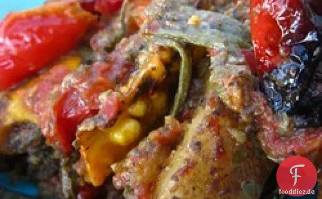 Briam (griechisches gemischtes Gemüse in Tomatensoße)