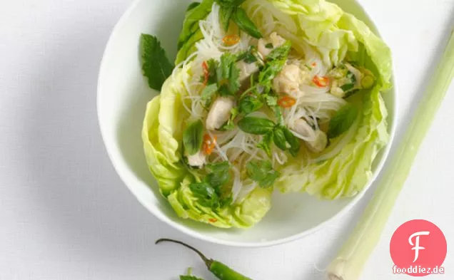 Thailändischer Ingwer-Hühnersalat