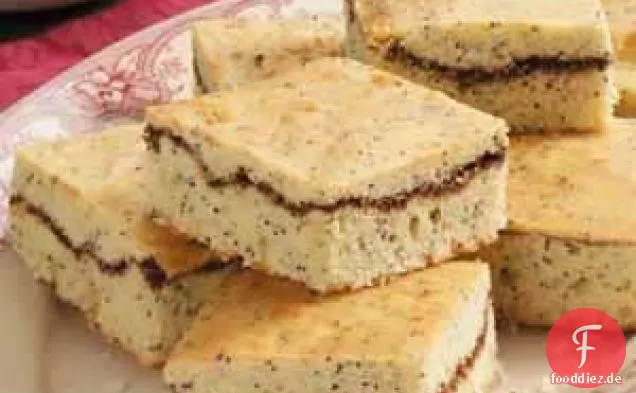 Kaffeekuchen mit Mohn
