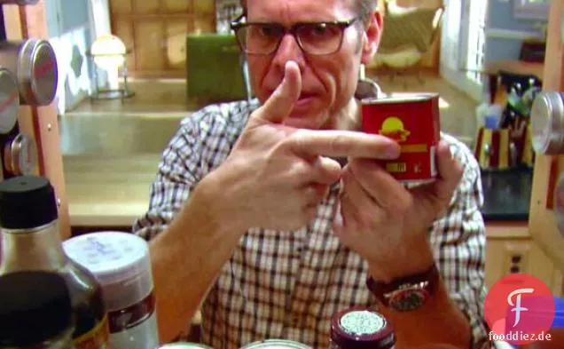 Gegrilltes Hähnchen im Ring of Fire