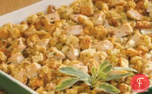 Hühnchen und Füllung
