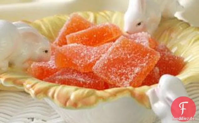 Orangen-Gelee-Bonbons