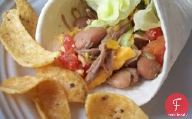 Chalupas mit Schweinefleisch