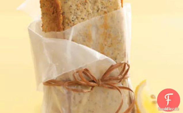 Leichtes und zitroniges Mohnbrot
