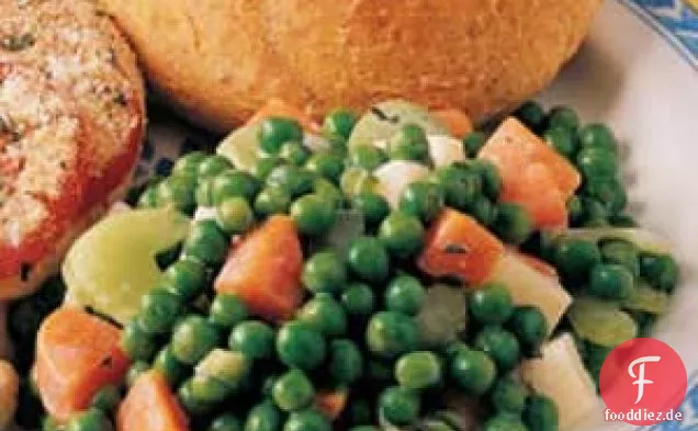 Bunter Erbsensalat