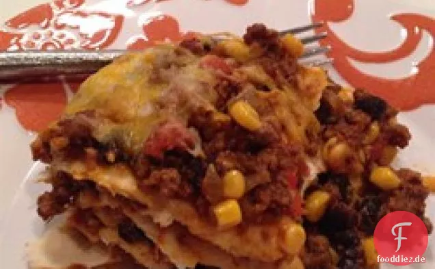 Mexikanischer Quesadilla-Auflauf