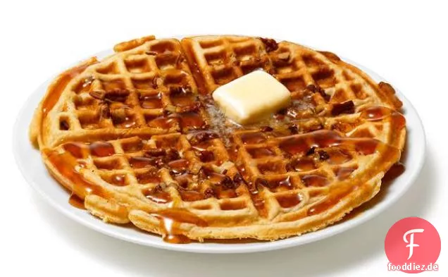 Fast berühmte Pekannuss-Waffeln
