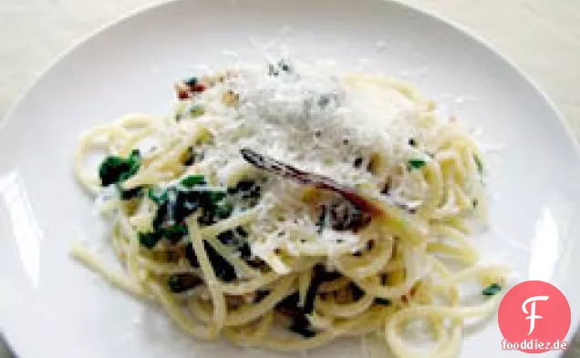Abendessen heute Abend: Rampen mit Linguine