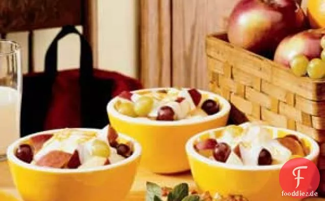 Honig-Fruchtbecher
