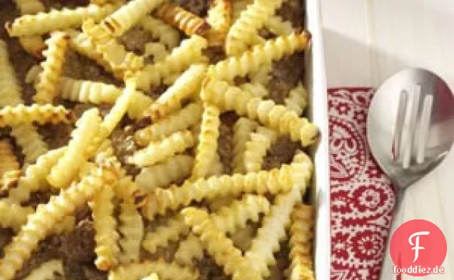 Cheeseburger-Pommes-Auflauf