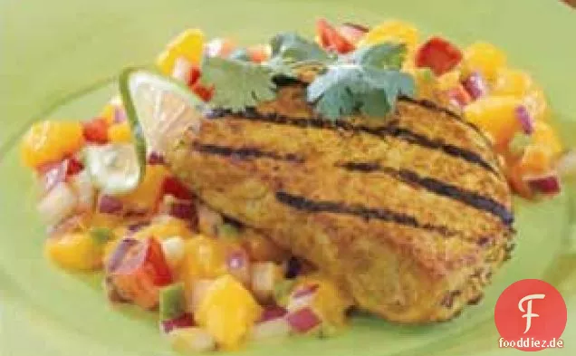 Schweinekoteletts mit Mango-Relish