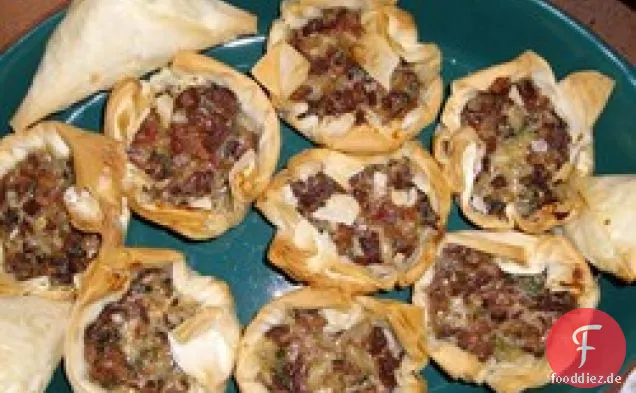 Pfifferling-Speck-Törtchen