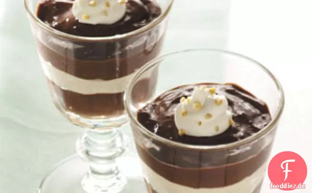 Schokoladen-Erdnussbutter-Parfaits