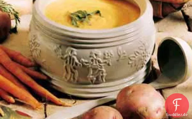 Goldene Herbstsuppe