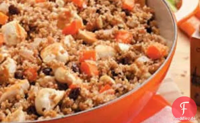 Hähnchen-Bulgur-Pfanne