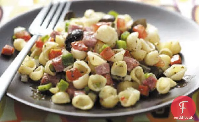 Salami-Nudelsalat