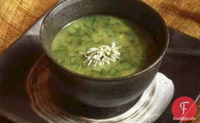 Spargelsuppe mit Bärlauch