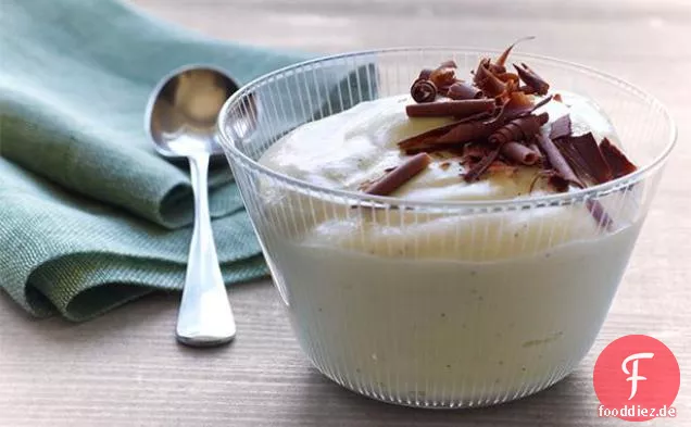 Weiße Schokoladenmousse