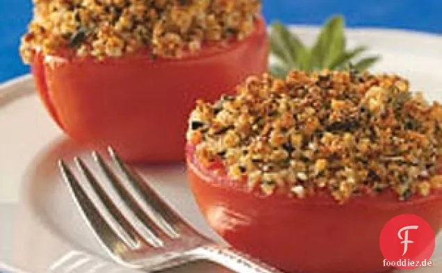Gebackene italienische Tomaten