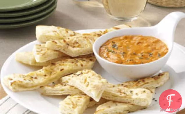 Käse-Peperoni-Pizza-Dip