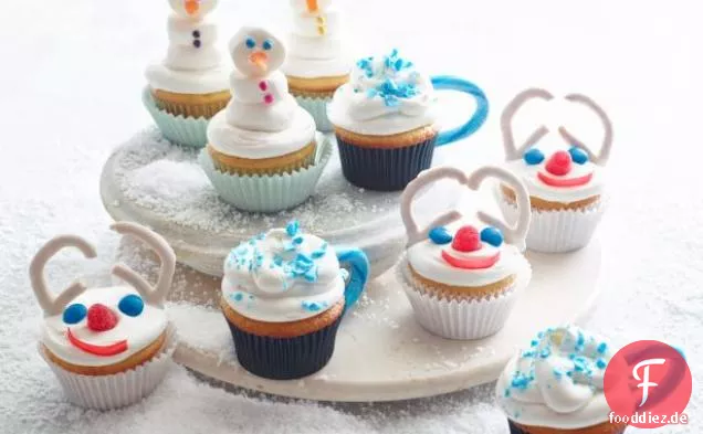 Feiertags-Cupcakes