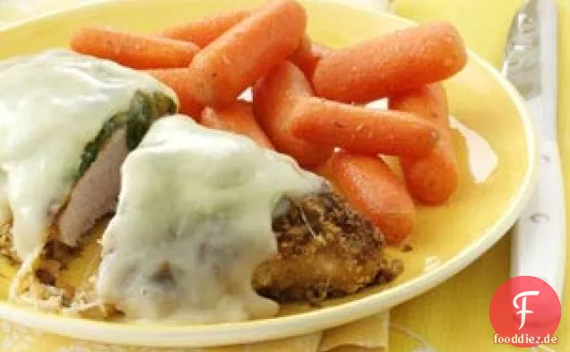 Geschmortes italienisches Hähnchen