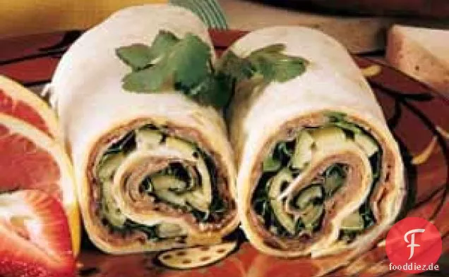 Rindfleisch-Käse-Tortillas