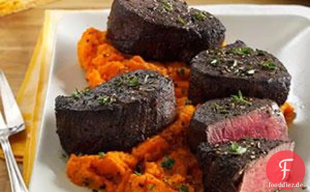 Rinderfilet mit Kakaokruste