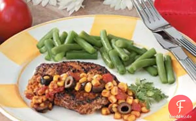 Koteletts mit Maissalsa