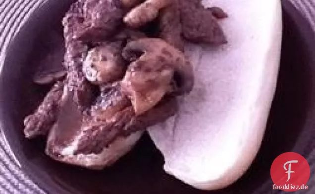 MM Sandwich - Steak- und Pilzsandwich