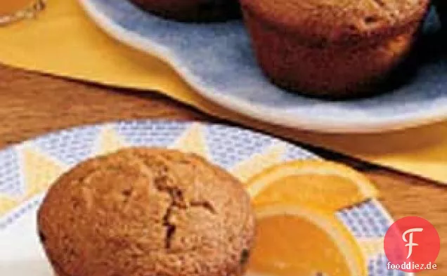 Honig-Kleie-Muffins