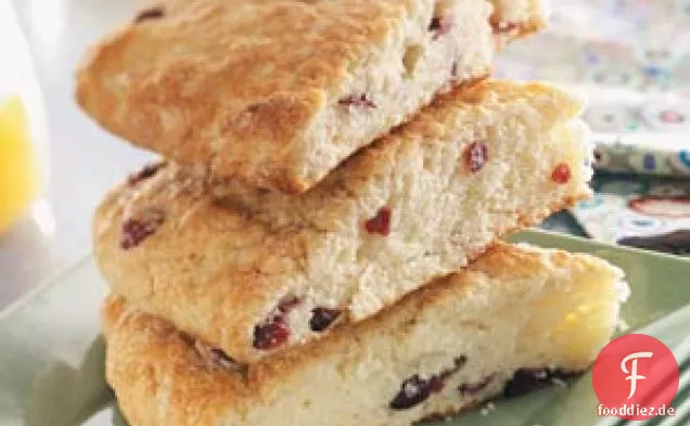 Cranberry-Kaffeekuchenecken