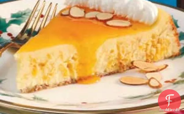 Aprikosen-Swirl-Käsekuchen
