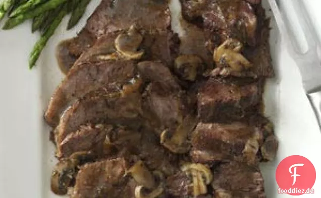 Country Chuck Roast mit Pilzsoße